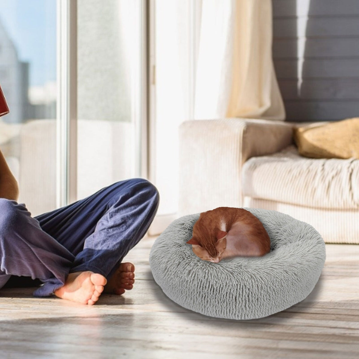 Soft Round Pet Bed
