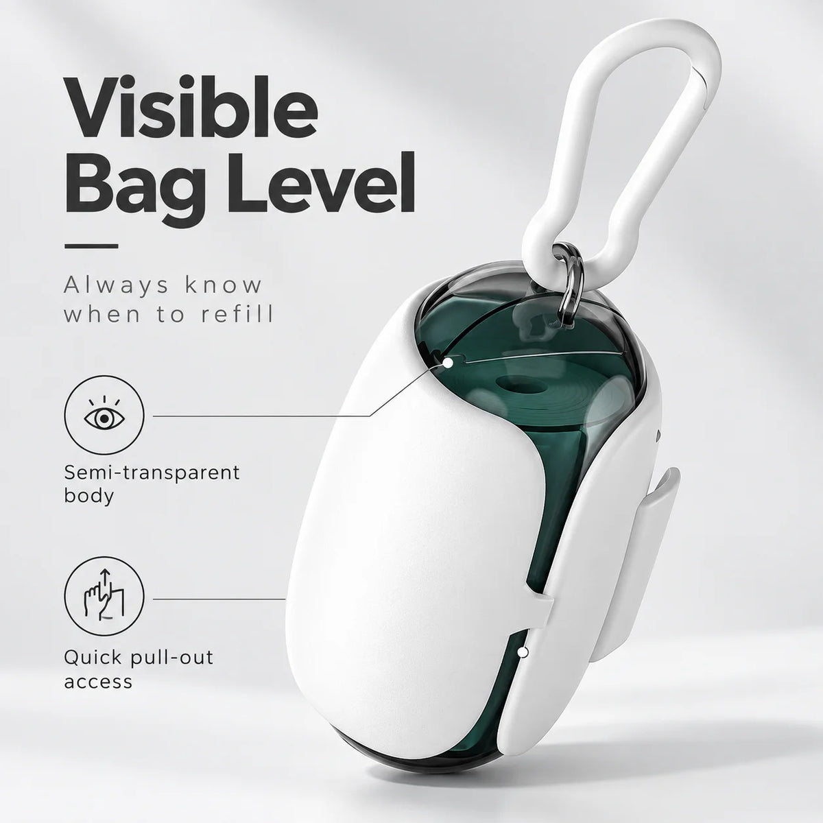 Portable Poop Bag Dispenser