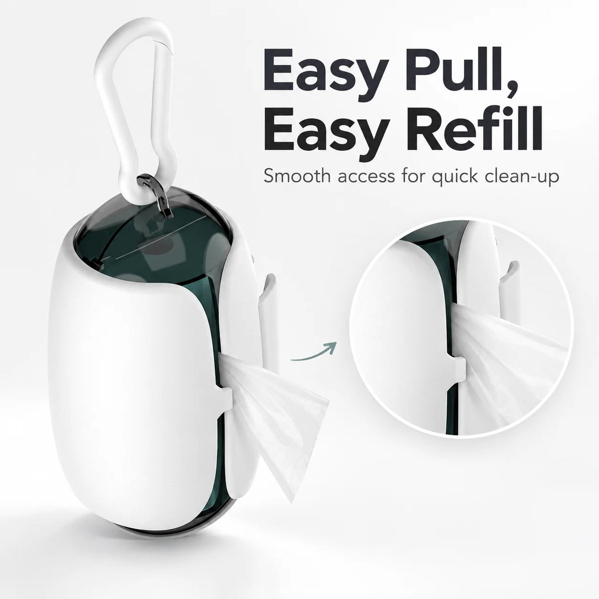 Portable Poop Bag Dispenser