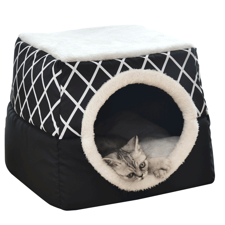 Soft Pet Cave Bed