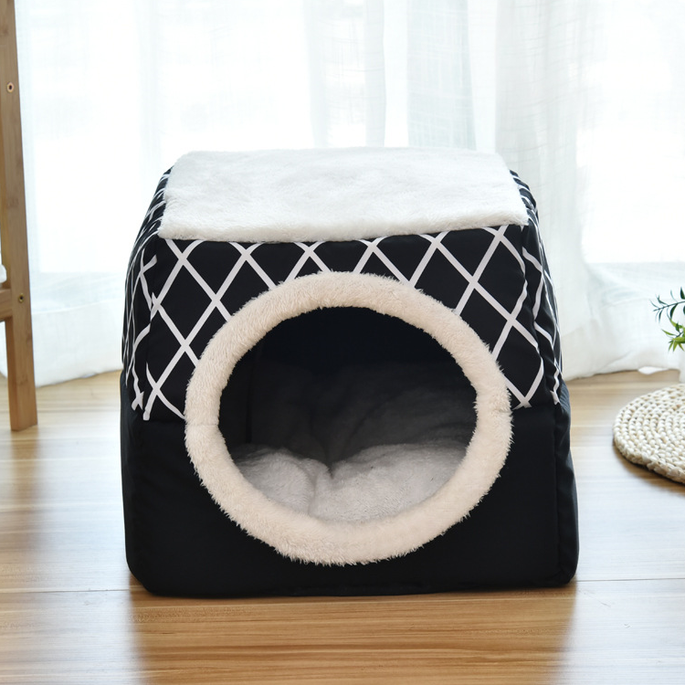 Soft Pet Cave Bed