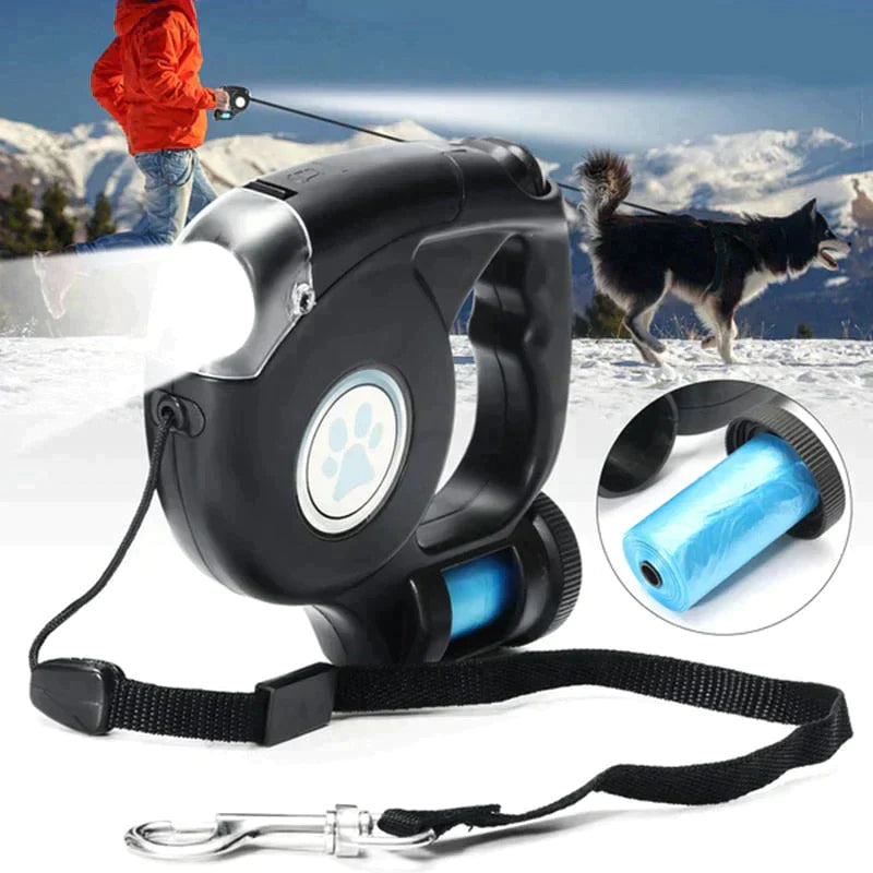 3 in 1 Retractable Dog Leash