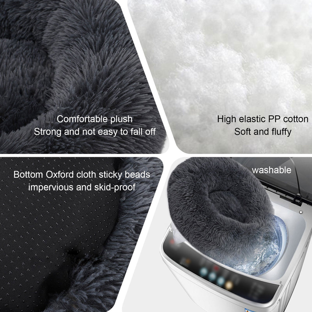 Soft Round Pet Bed